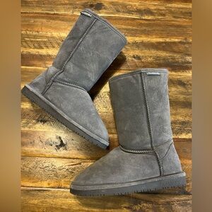 BearPaw Emma Tall boot Sheepskin and Suede